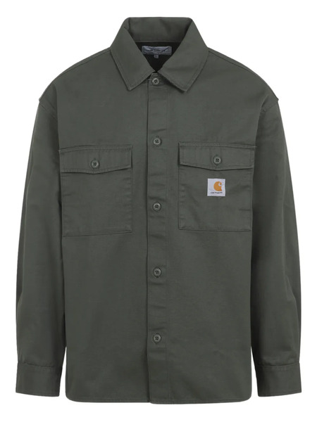  Carhartt Wip Buttoned Patch-pocket Jacket - Green 