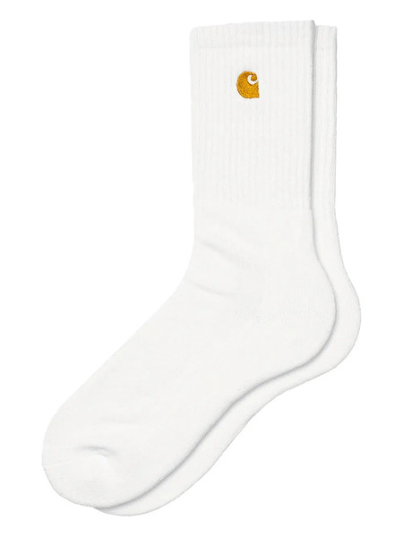  Carhartt Wip Chase Socks - White 