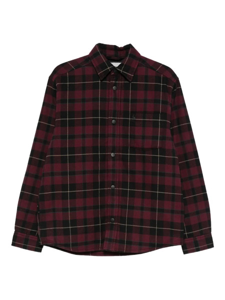  Carhartt Wip Checked Buttoned Jacket - Red 