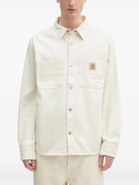  Carhartt Wip Clink Patch-pocket Overshirt - Neutrals 