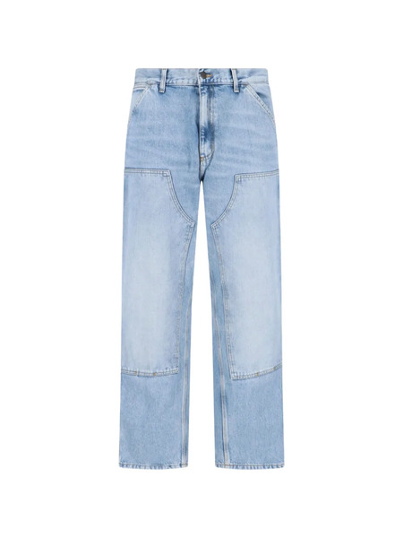  Carhartt Wip Double Knee Belt-loop Jeans - Blue 