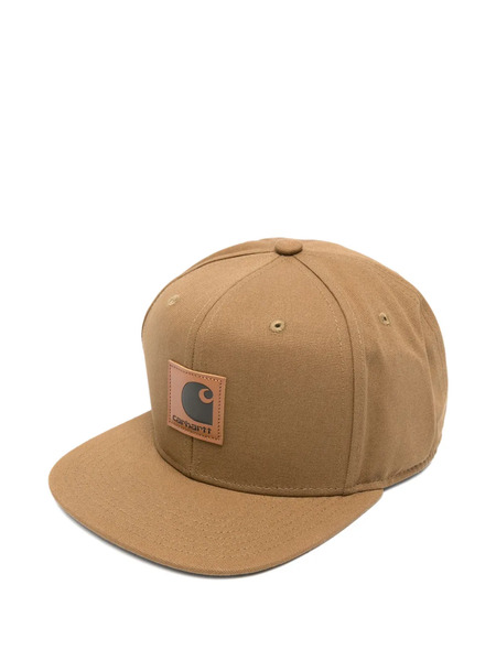  Carhartt Wip Logo-patch Baseball Cap - Brown 
