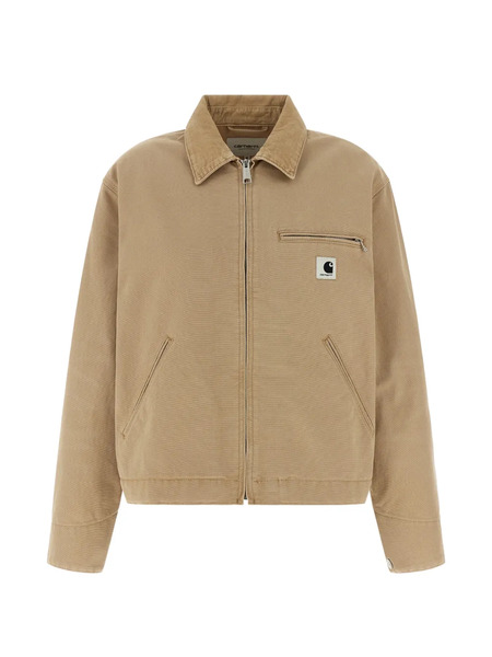  Carhartt Wip Logo-patch Bomber Jacket - Neutrals 
