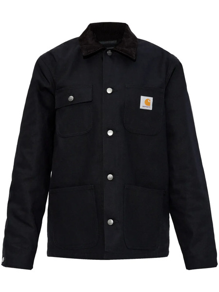  Carhartt Wip Logo-patch Shirt Jacket - Black 