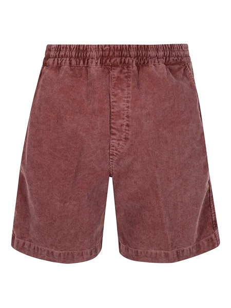  Carhartt Wip Logo-patch Shorts - Red 
