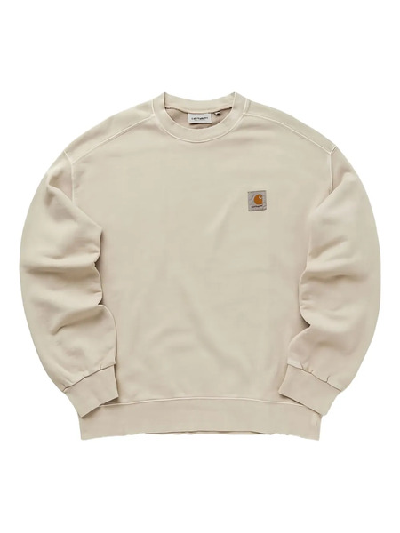  Carhartt Wip Logo-patch Sweatshirt - Neutrals 