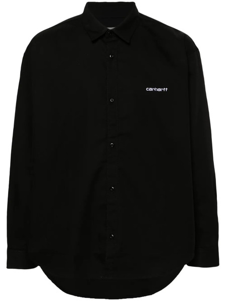  Carhartt Wip Module Script Shirt - Black 