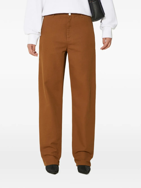  Carhartt Wip Patch-pocket Trousers - Brown 
