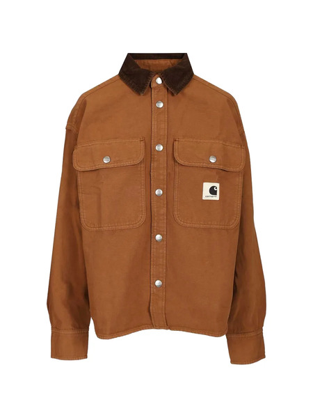  Carhartt Wip Prescott Buttoned Overshirt - Brown 
