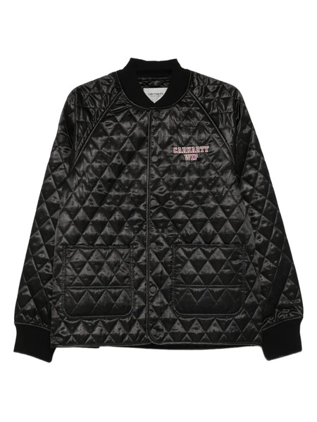  Carhartt Wip Quilted Satin Jacket - Black 