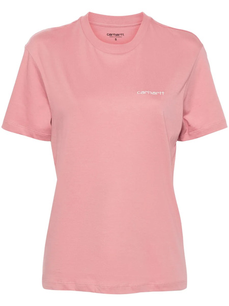  Carhartt Wip Script Embroidery T-shirt - Pink 