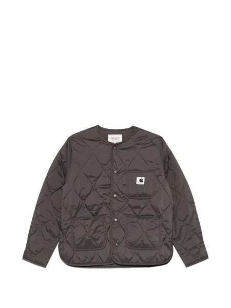  Carhartt Wip Skyler Liner Quilted Pocket Jacket - Brown 