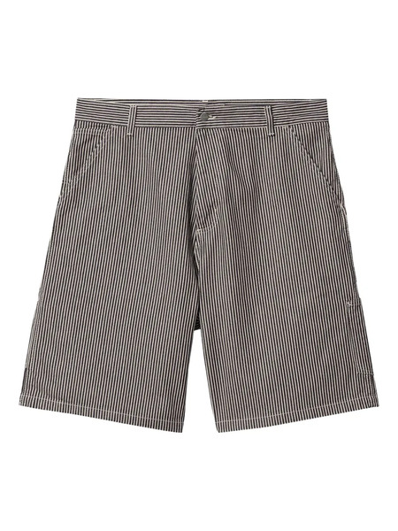  Carhartt Wip Terrell Striped-pattern Shorts - Brown 