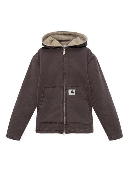  Carhartt Wip Zip-up Hooded Jacket - Brown 