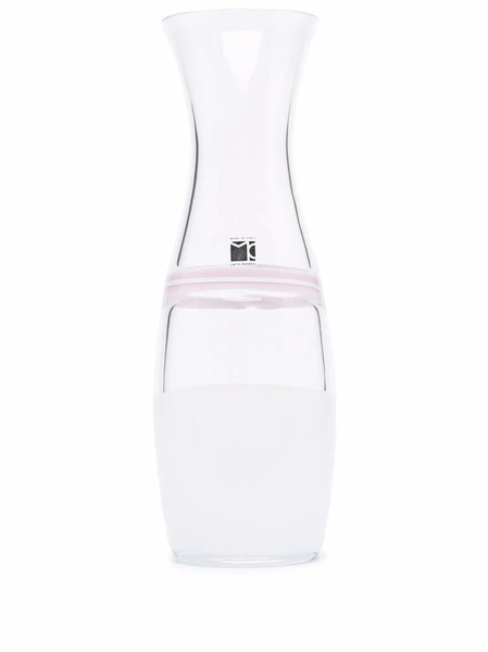  Carlo Moretti Stripe-detail Wine Decanter - Neutrals 