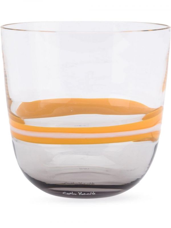  Carlo Moretti Striped Glass - Yellow 
