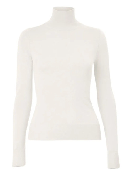  Carolina Herrera Turtleneck Sweater - Neutrals 