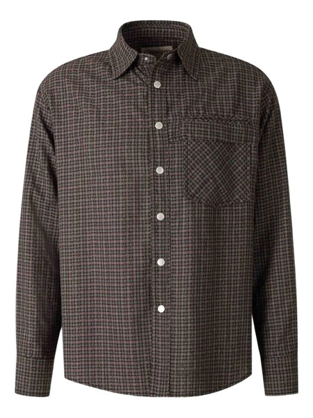  Carrer Checked Shirt - Brown 