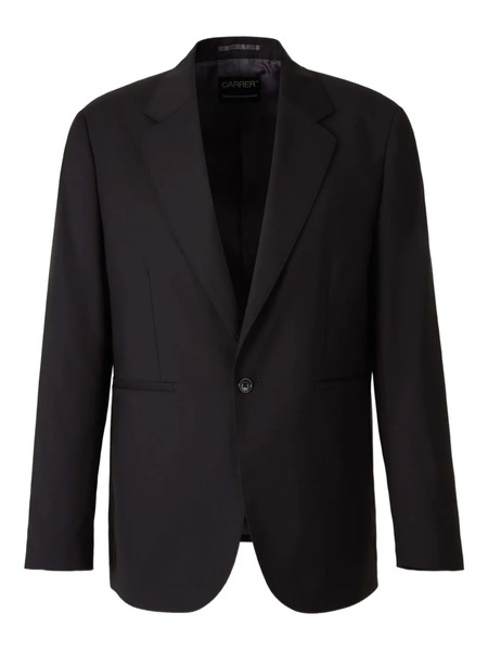  Carrer Single-breasted Blazer - Black 