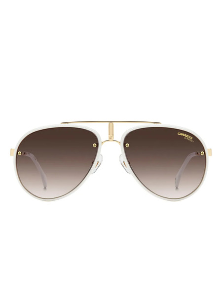  Carrera Pilot-frame Sunglasses - Gold 