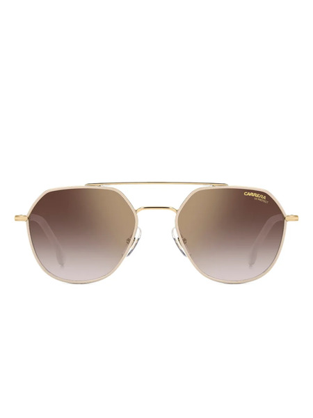  Carrera Pilot-frame Sunglasses - Gold 