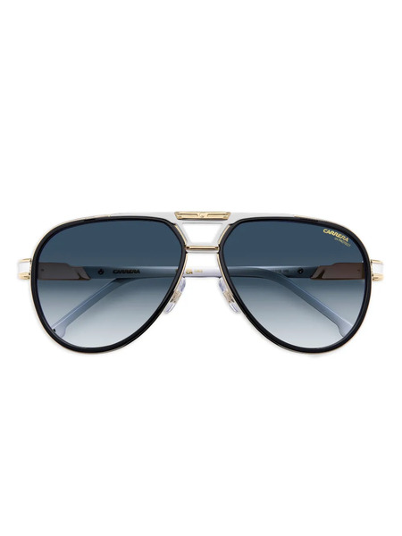  Carrera Pilot-frame Sunglasses - Gold 