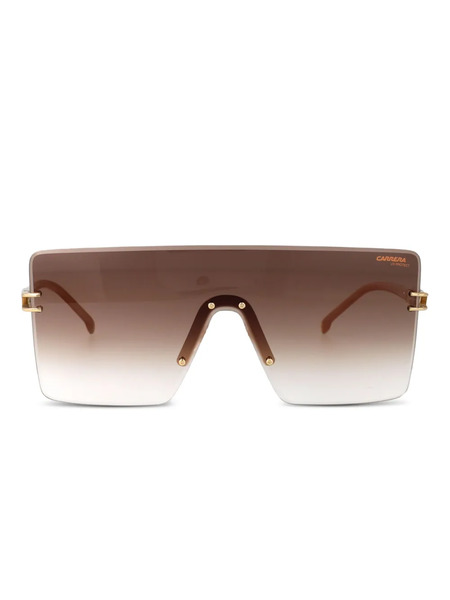  Carrera Rimless Shield-frame Sunglasses - Gold 