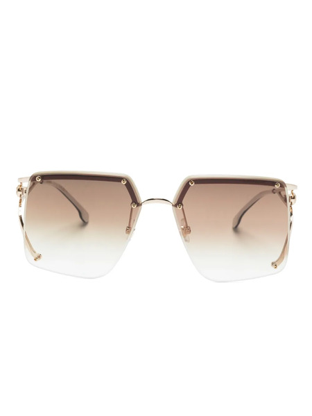  Carrera Square-frame Sunglasses - Neutrals 