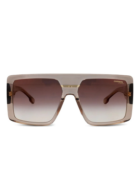  Carrera Victory Square-frame Sunglasses - Neutrals 