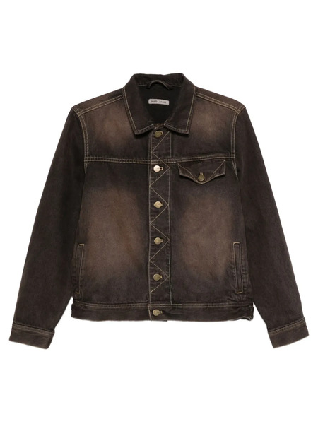  Carter Young Overdyed Denim Jacket - Brown 