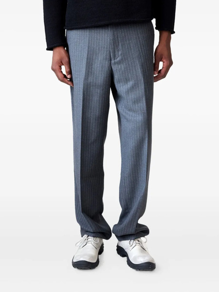  Carter Young Pinstripe Trousers - Grey 