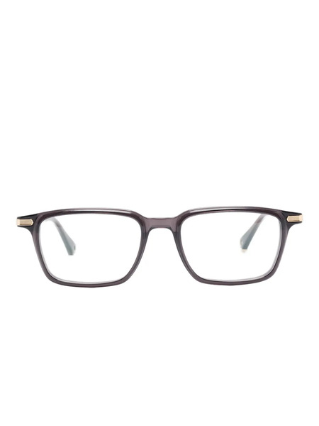  Cartier Eyewear Rectangle-frame Glasses - Grey 