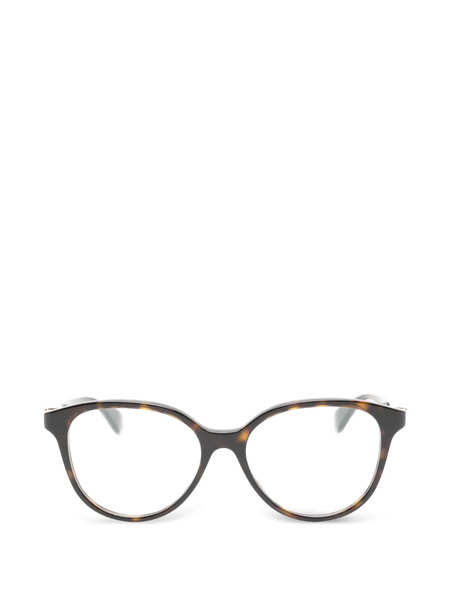  Cartier Eyewear Round-frame Glasses - Brown 