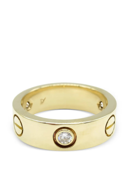  Cartier 2010s 3pd Diamond Ring - Gold 