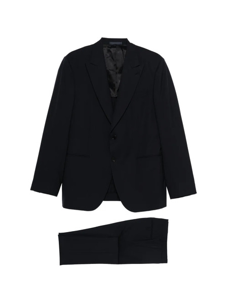 Caruso Norma Peak-lapel Suit - Blue 