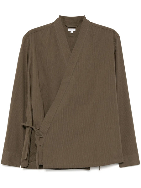  Caruso Seersucker Jacket - Green 