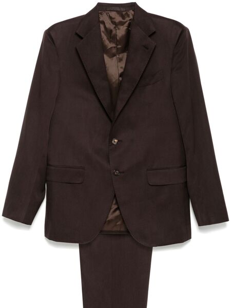  Caruso Single-breasted Suit - Brown 
