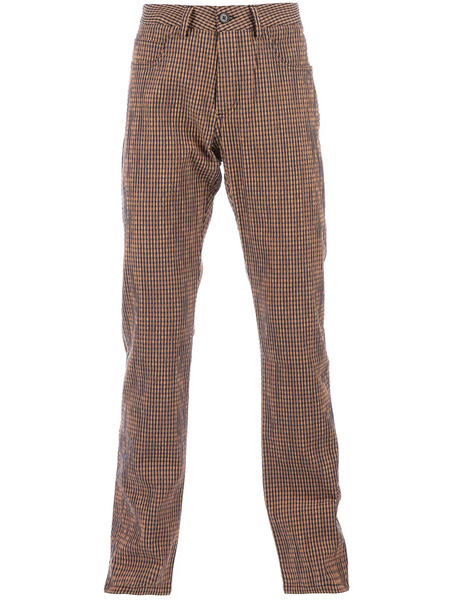  Carven Checked Trouser - Yellow 