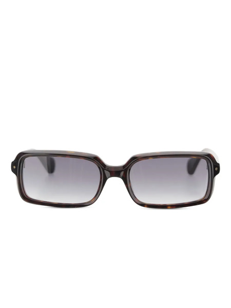  Carven Rectangle-frame Sunglasses - Brown 