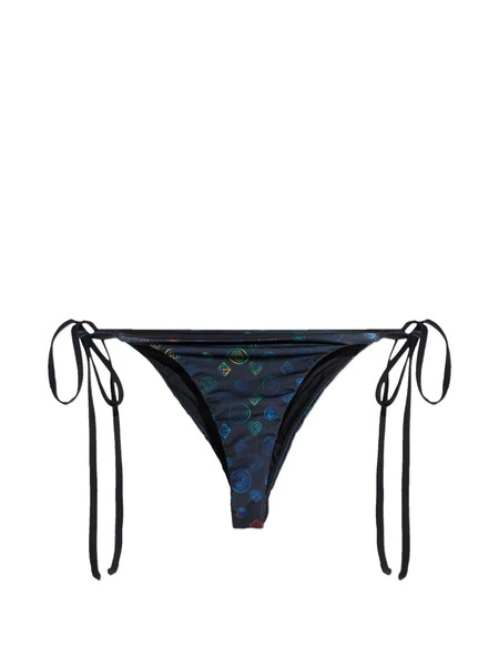  Casablanca Monogram Bikini Button - Blue 