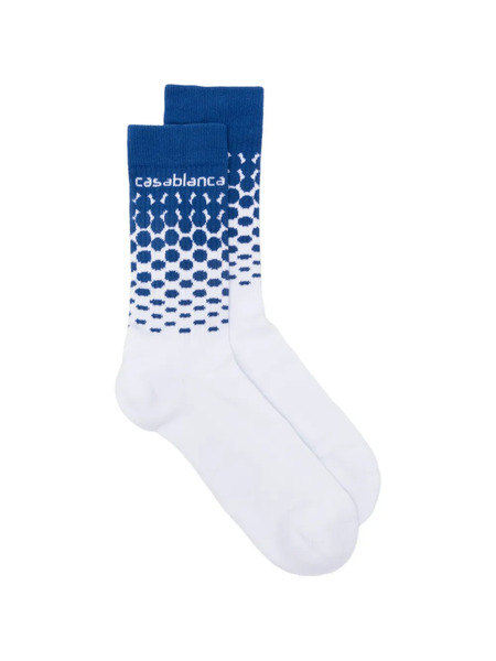  Casablanca Pattern Socks - White 