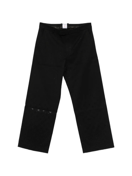  Casablanca Patterned Trousers - Black 