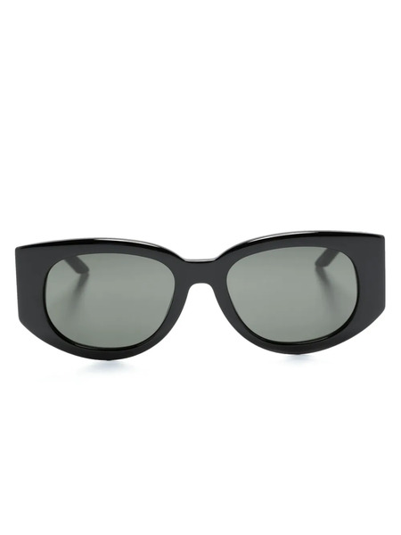  Casablanca The Memphis Rectangular-frame Sunglasses - Black 