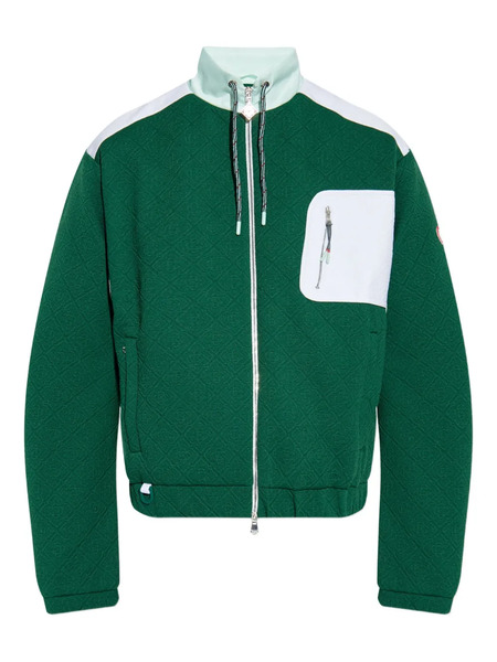  Casablanca Zip Sweatshirt - Green 