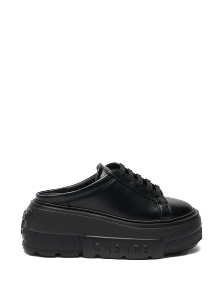  Casadei Nexus Platform Mules - Black 
