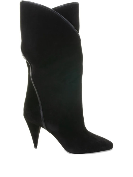  Casadei Pointed-toe Boots - Black 