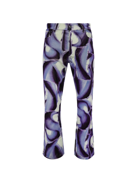  Casella Meyer Allover Trousers - Purple 