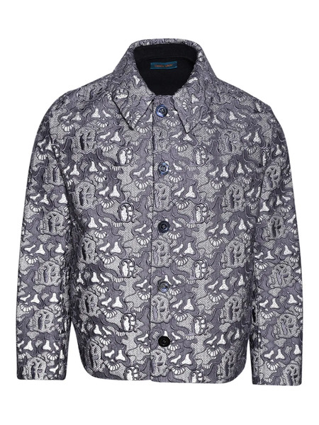  Casella Meyer Embroidered Jacket - Purple 