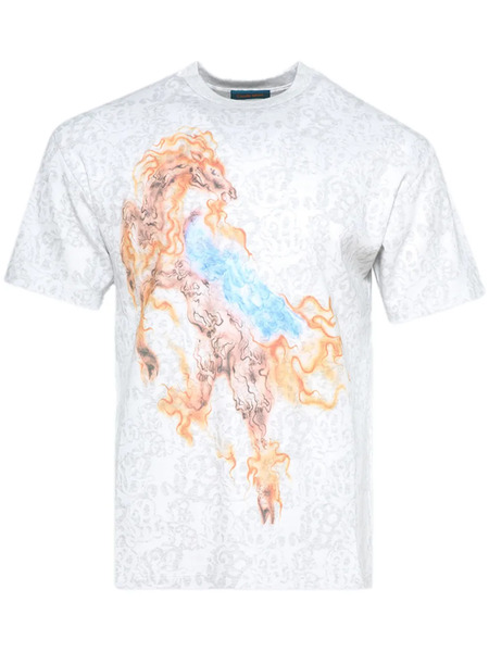  Casella Meyer Pegasus Jacquard T-shirt - White 