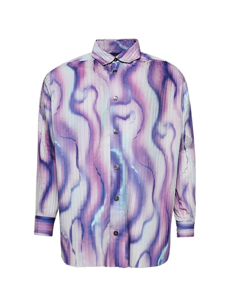 Casella Meyer Pleated River Shirt - Purple 